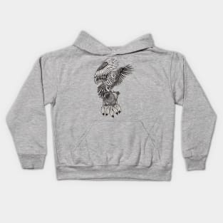 OWL DREAM CATCHER Kids Hoodie